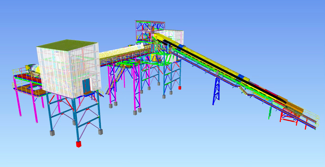 澳洲13941建筑钢结构厂房项目